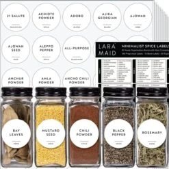 351 Ultimate Pantry Label Set, Black Text On White Vinyl Waterproof Label Sticker With Removable Adhesive- Fits On Round, Square And Rectangle Jars - Organize Pasta, Baking, Legume And Grain 25 351 Ultimate Pantry Label Set, Black Text On White Vinyl Waterproof Label Sticker With Removable Adhesive- Fits On Round, Square And Rectangle Jars - Organize Pasta, Baking, Legume And Grain -GENERIC Shop 51lBiCr8bML. AC