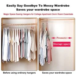 Closet Organizers And Storage,College Dorm Room Essentials,Pack Of 10 Multifunctional Closet Organizer Magic Space Saving Hangers -GENERIC Shop 51mdTOKTyeL