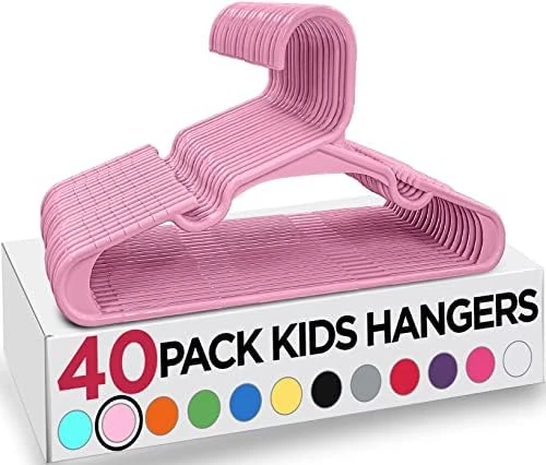 Utopia Home 60 Pack Kids Hangers - 11.5 Inch Plastic Baby Hangers For Closet - Childrens Hangers For Clothes & Infant Hangers For Closet - Ideal For Everyday Standard Use (White) 13 Utopia Home 60 Pack Kids Hangers - 11.5 Inch Plastic Baby Hangers For Closet - Childrens Hangers For Clothes & Infant Hangers For Closet - Ideal For Everyday Standard Use (White) - Image 13