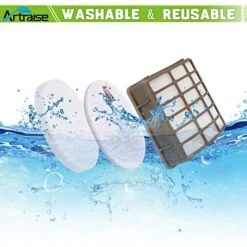 Artraise Filters For Shark Navigator Professional (NV70, NV80, UV420) & Rotator Professional XL Capacity (NV90, NV95) - XFF80 XHF80 -GENERIC Shop 51oZtaqdYbL