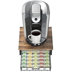 DecoBros K-Cup Storage Drawer, Rustic Brown -GENERIC Shop 51omnfSeXEL