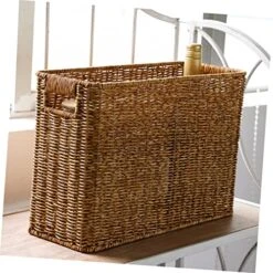 Magazine Newspaper Basket Woven Storage Baskets Storage Baskets For Storage Boxes For Clothes Wicker Storage Box Woven Magazine Holder Vanity Tray Desktop Organizer Table 8 Magazine Newspaper Basket Woven Storage Baskets Storage Baskets For Storage Boxes For Clothes Wicker Storage Box Woven Magazine Holder Vanity Tray Desktop Organizer Table -GENERIC Shop 51qE9Op4HVL