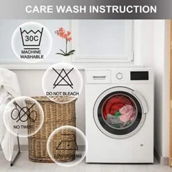 JES&MEDIS Pillow Case Linen Cotton Cushion Throw Pillow Cover Square 18" X 18" -GENERIC Shop 51ro39cGPSL