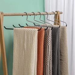 VASLIM Extra-Wide Drapery Hangers Blanket Hangers Heavy Duty Black Vinyl Coated Nonslip - Holds Up To 40 Lbs - Great For Quilts, Comforters, Table Cloths, Bedding, Towels, Rugs (8 Pack) 19 VASLIM Extra-Wide Drapery Hangers Blanket Hangers Heavy Duty Black Vinyl Coated Nonslip - Holds Up To 40 Lbs - Great For Quilts, Comforters, Table Cloths, Bedding, Towels, Rugs (8 Pack) -GENERIC Shop 51rvVeSTLIL