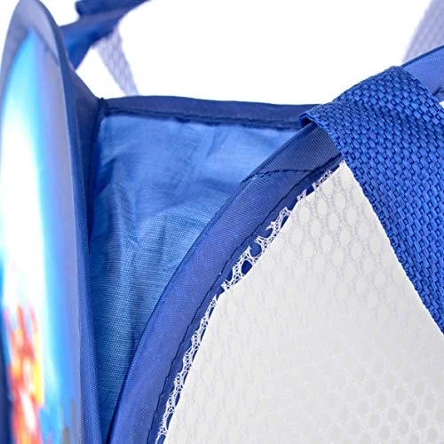 Monster Jam Truckin' Pals Pop Up Hamper - Mesh Laundry Basket/Bag With Durable Handles - Features Grave Digger & El Toro Loco (Official Monster Jam Product) 3 Monster Jam Truckin' Pals Pop Up Hamper - Mesh Laundry Basket/Bag With Durable Handles - Features Grave Digger & El Toro Loco (Official Monster Jam Product) - Image 3