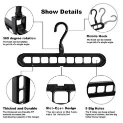 Closet Organizers And Storage,College Dorm Room Essentials,Pack Of 10 Multifunctional Closet Organizer Magic Space Saving Hangers -GENERIC Shop 51s9t29sroL