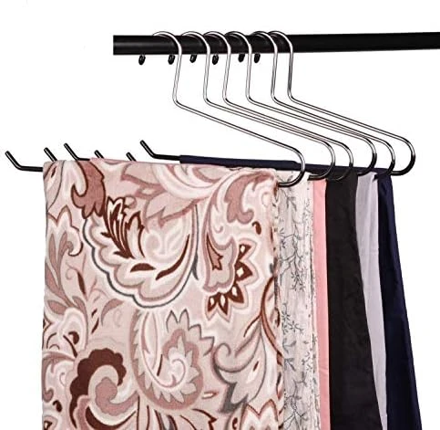 VASLIM Extra-Wide Drapery Hangers Blanket Hangers Heavy Duty Black Vinyl Coated Nonslip - Holds Up To 40 Lbs - Great For Quilts, Comforters, Table Cloths, Bedding, Towels, Rugs (8 Pack) 8 VASLIM Extra-Wide Drapery Hangers Blanket Hangers Heavy Duty Black Vinyl Coated Nonslip - Holds Up To 40 Lbs - Great For Quilts, Comforters, Table Cloths, Bedding, Towels, Rugs (8 Pack) - Image 8