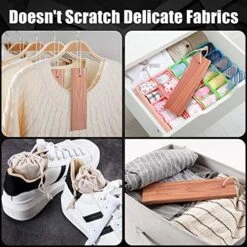 GOGOUP Cedar Blocks For Clothes Storage, Cedar Hanger & Chips Bag Freshener WithLight Fragrance Odor Protection For Closets, Clothes Wardrobes And Drawers, 12 Pack 8 GOGOUP Cedar Blocks For Clothes Storage, Cedar Hanger & Chips Bag Freshener WithLight Fragrance Odor Protection For Closets, Clothes Wardrobes And Drawers, 12 Pack -GENERIC Shop 51tOTROACtL