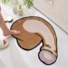 RYGHEWE Cute Creative Shape Doormat For The Front Door - Anti Slip Water Absorption Bathroom Mats - Front Door Mat Carpet Floor Rug