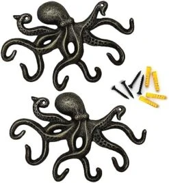 ChasBete Key Holder For Wall, Octopus Coat Hooks Wall Mounted Towel Hooks, Heavy Duty Wall Hooks Decorative With 6 Arms 19 ChasBete Key Holder For Wall, Octopus Coat Hooks Wall Mounted Towel Hooks, Heavy Duty Wall Hooks Decorative With 6 Arms -GENERIC Shop 51tjDpcU1ZL. AC