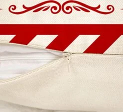 4TH Emotion Red Christmas Pillow Covers 18x18 Set Of 4 Farmhouse Christmas Decorations Cocoa Sleigh Rides Truck With Tree Santa Claus Winter Holiday Decor Throw Cushion Case For Home Couch TH065-18 -GENERIC Shop 51uIPfUB6rL