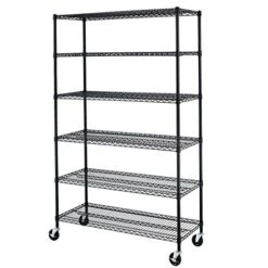 FORMOSA COVERS | Storage Shelving Unit Cover, Fits Racks 60"Wx24"Dx72"H (Cover Only, Dusty Blue Color) 10 FORMOSA COVERS | Storage Shelving Unit Cover, Fits Racks 60"Wx24"Dx72"H (Cover Only, Dusty Blue Color) -GENERIC Shop 51umwgSHrcL
