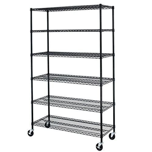 FORMOSA COVERS | Storage Shelving Unit Cover, Fits Racks 60"Wx24"Dx72"H (Cover Only, Dusty Blue Color) 3 FORMOSA COVERS | Storage Shelving Unit Cover, Fits Racks 60"Wx24"Dx72"H (Cover Only, Dusty Blue Color) - Image 3