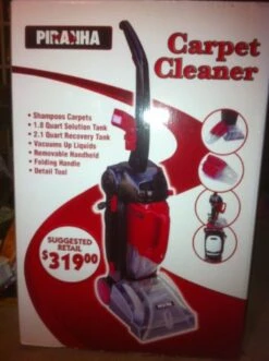 Piranha Carpet Cleaner Extractor Shampooer