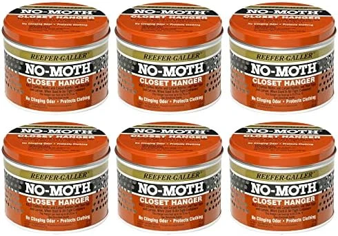 Reefer-Galler NO MOTH Closet Hanger, Kills Clothes Moths, Carpet Beetles, Eggs & Larvae, 3 Pack 5 Reefer-Galler NO MOTH Closet Hanger, Kills Clothes Moths, Carpet Beetles, Eggs & Larvae, 3 Pack - Image 5