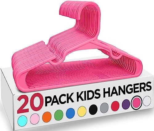 Utopia Home 60 Pack Kids Hangers - 11.5 Inch Plastic Baby Hangers For Closet - Childrens Hangers For Clothes & Infant Hangers For Closet - Ideal For Everyday Standard Use (White) 12 Utopia Home 60 Pack Kids Hangers - 11.5 Inch Plastic Baby Hangers For Closet - Childrens Hangers For Clothes & Infant Hangers For Closet - Ideal For Everyday Standard Use (White) - Image 12