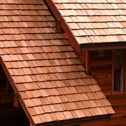 24" X 3/4" Western Red Cedar #1 Grade Heavy Handsplit Shakes -GENERIC Shop 51xigHG5bNL