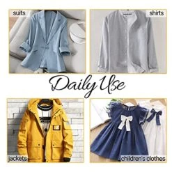 Belinlen 50 Pack 23.6x40inch Clear Plastic Clothes Covers For Hanging Clothes Dust Proof Garment Bags For Small Business Dry Cleaning Store And Home Closet Storage Suit Cover -GENERIC Shop 51xvFg6DFsL