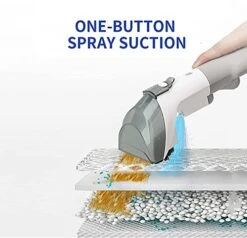 WIKINK Carpet Upholstery Cleaner Machine, Portable Carpet Cleaner，Remove Spots, Spills & Stains，Separate Tank Compact Design For Sofa, Carpet, Car And Pet Pads -GENERIC Shop 51yIMUp093L