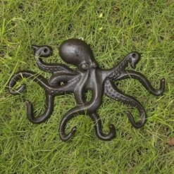 ChasBete Key Holder For Wall, Octopus Coat Hooks Wall Mounted Towel Hooks, Heavy Duty Wall Hooks Decorative With 6 Arms 15 ChasBete Key Holder For Wall, Octopus Coat Hooks Wall Mounted Towel Hooks, Heavy Duty Wall Hooks Decorative With 6 Arms -GENERIC Shop 613Am7YopaL