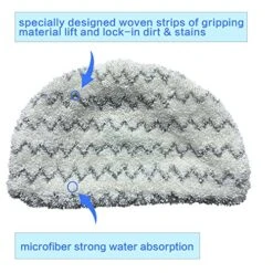 Amyehouse 10PK Replacement Pads Compatible With Bissell Powerfresh Steam Mop 1940 1440 1806 1544 2075 2685 Series 19401 19404 19409 1940A 1940F 1940N 1940T 1940Q 1940W B0006 15441 15443 2181 2814 -GENERIC Shop 61BnIckDMQL