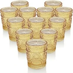 WDHODEC Clear Tealight Candle Holders Set Of 24, Fall Votive Candle Holders, Vintage Tea Lights For Birthday Party, Wedding Halloween Decoration 17 WDHODEC Clear Tealight Candle Holders Set Of 24, Fall Votive Candle Holders, Vintage Tea Lights For Birthday Party, Wedding Halloween Decoration -GENERIC Shop 61LByZB1axL. AC