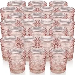 WDHODEC Clear Tealight Candle Holders Set Of 24, Fall Votive Candle Holders, Vintage Tea Lights For Birthday Party, Wedding Halloween Decoration 18 WDHODEC Clear Tealight Candle Holders Set Of 24, Fall Votive Candle Holders, Vintage Tea Lights For Birthday Party, Wedding Halloween Decoration -GENERIC Shop 61RYpP CNzL. AC